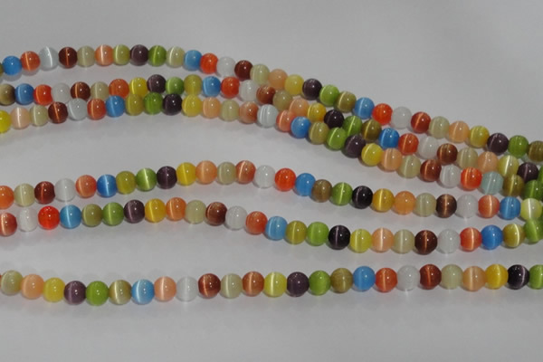 CCT1213 15 inches 4mm round cats eye beads wholesale