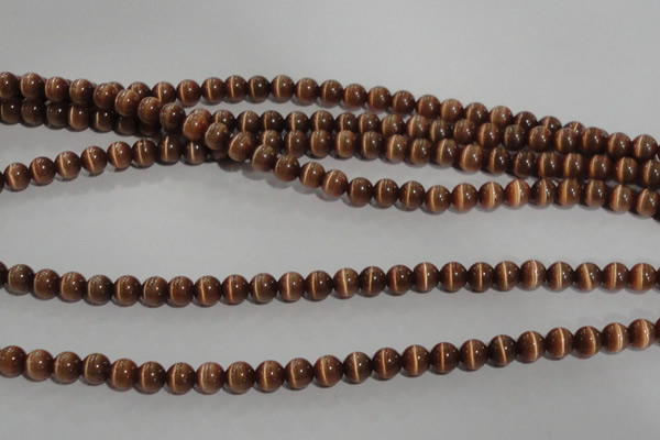 CCT1217 15 inches 4mm round cats eye beads wholesale