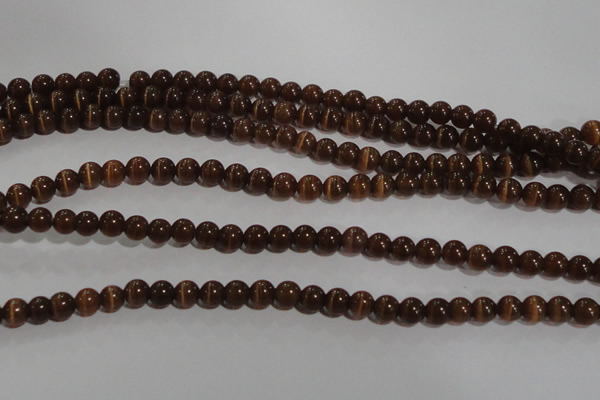 CCT1218 15 inches 4mm round cats eye beads wholesale
