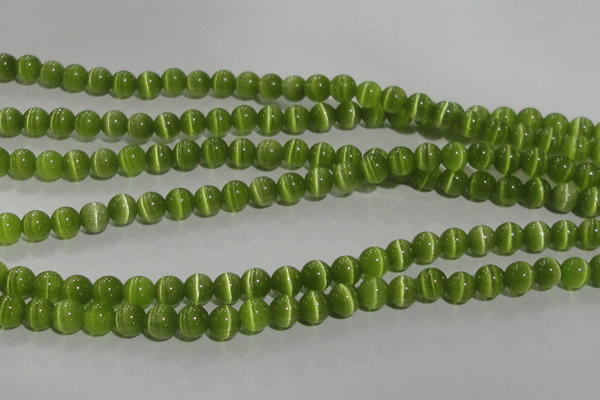 CCT1223 15 inches 4mm round cats eye beads wholesale