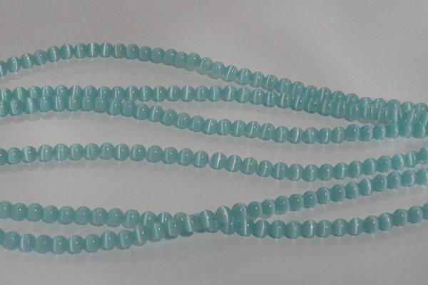 CCT1227 15 inches 4mm round cats eye beads wholesale