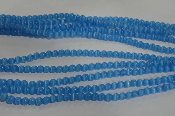 CCT1228 15 inches 4mm round cats eye beads wholesale