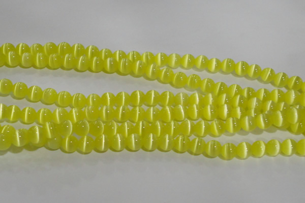 CCT1274 15 inches 5mm round cats eye beads wholesale