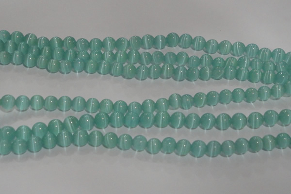 CCT1285 15 inches 5mm round cats eye beads wholesale