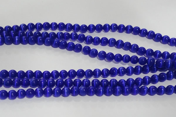 CCT1289 15 inches 5mm round cats eye beads wholesale