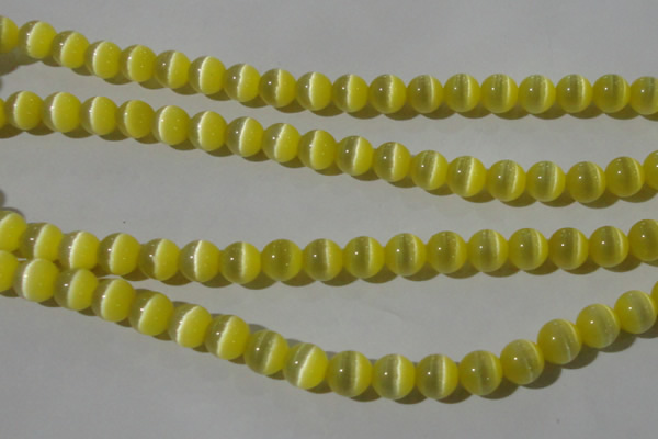 CCT1327 15 inches 6mm round cats eye beads wholesale