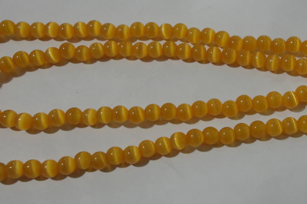 CCT1328 15 inches 6mm round cats eye beads wholesale