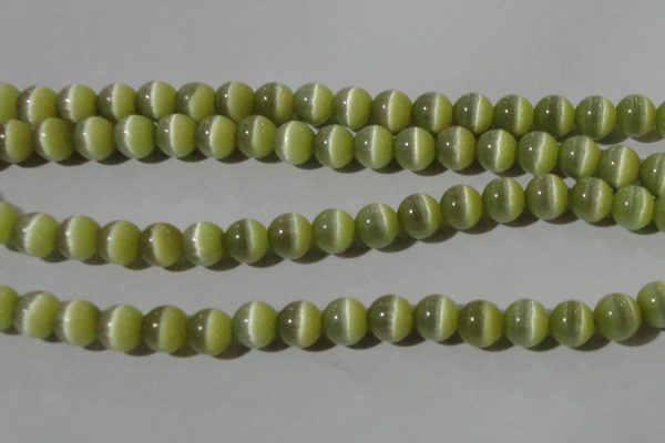 CCT1330 15 inches 6mm round cats eye beads wholesale