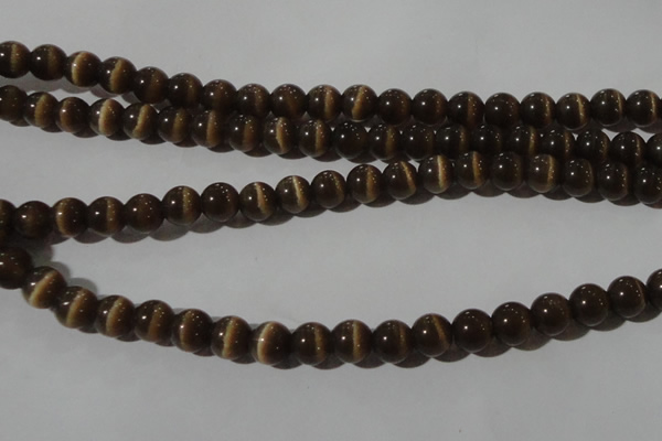 CCT1334 15 inches 6mm round cats eye beads wholesale