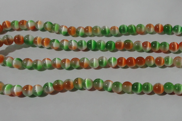 CCT1342 15 inches 6mm round cats eye beads wholesale