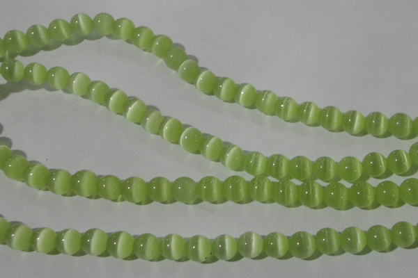 CCT1345 15 inches 6mm round cats eye beads wholesale