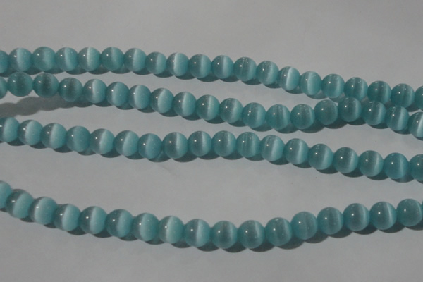 CCT1348 15 inches 6mm round cats eye beads wholesale