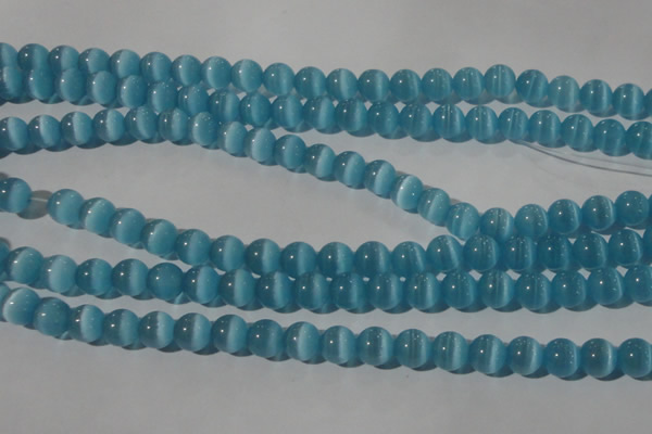 CCT1350 15 inches 6mm round cats eye beads wholesale