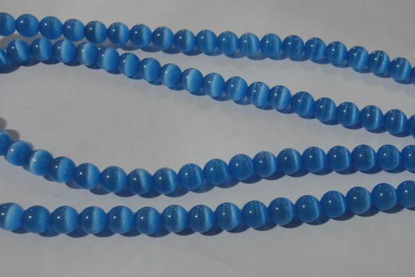 CCT1351 15 inches 6mm round cats eye beads wholesale