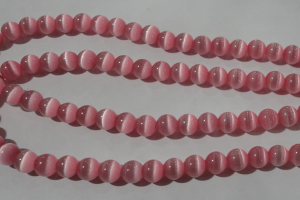 CCT1372 15 inches 7mm round cats eye beads wholesale