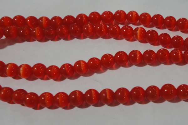 CCT1373 15 inches 7mm round cats eye beads wholesale