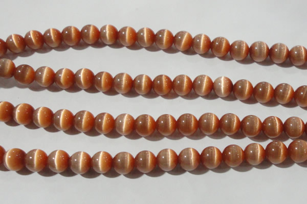 CCT1378 15 inches 7mm round cats eye beads wholesale