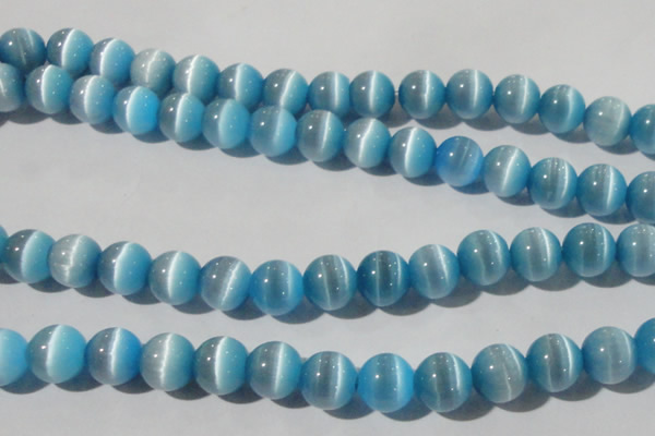 CCT1388 15 inches 7mm round cats eye beads wholesale