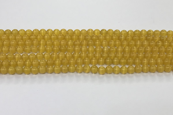 CCT1415 15 inches 4mm, 6mm round cats eye beads