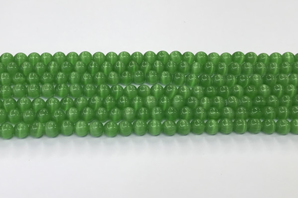 CCT1418 15 inches 4mm, 6mm round cats eye beads