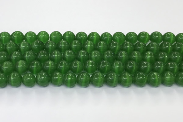 CCT1458 15 inches 8mm, 10mm, 12mm round cats eye beads