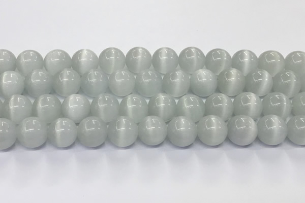 CCT1470 15 inches 14mm round cats eye beads
