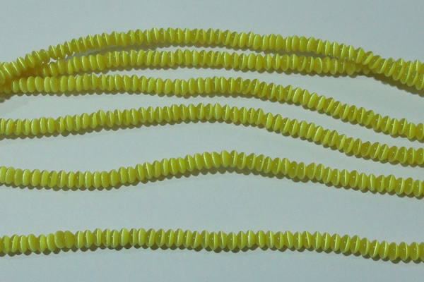 CCT213 15 inches 2*4mm rondelle cats eye beads wholesale