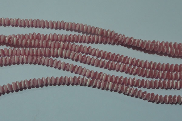 CCT214 15 inches 2*4mm rondelle cats eye beads wholesale