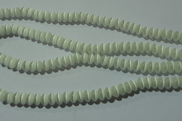 CCT270 15 inches 5*8mm rondelle cats eye beads wholesale
