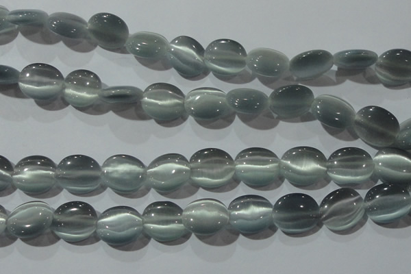 CCT691 15 inches 10*12mm oval cats eye beads wholesale