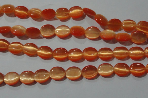 CCT695 15 inches 10*12mm oval cats eye beads wholesale