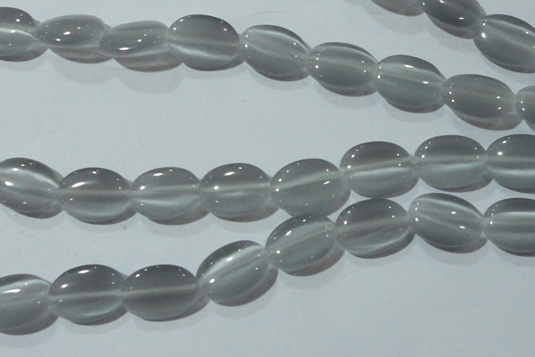 CCT721 15 inches 10*14mm oval cats eye beads wholesale