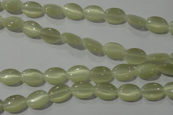 CCT722 15 inches 10*14mm oval cats eye beads wholesale