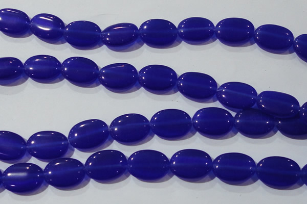 CCT732 15 inches 10*14mm oval cats eye beads wholesale