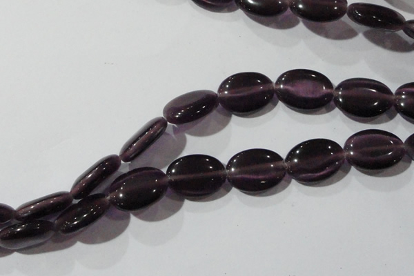 CCT733 15 inches 10*14mm oval cats eye beads wholesale