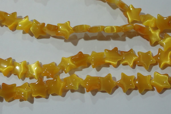 CCT894 15 inches 12mm star cats eye beads wholesale