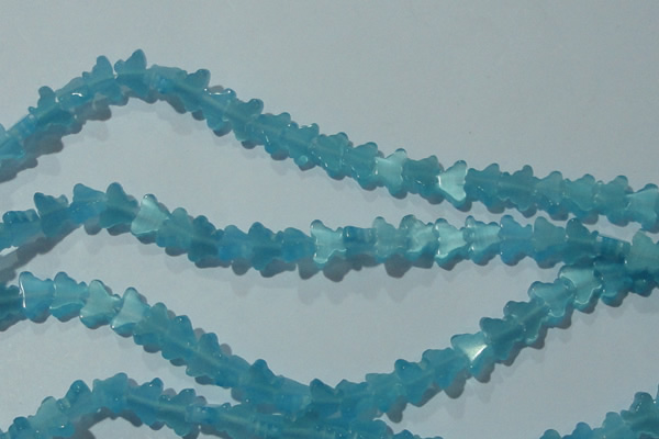 CCT931 15 inches 6*8mm butterfly cats eye beads wholesale