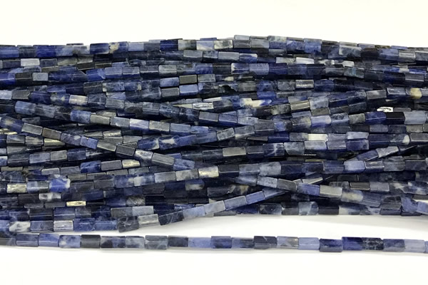 CCU1106 15 inches 2*4mm cuboid sodalite beads