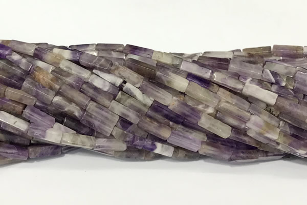 CCU1151 15 inches 4*13mm cuboid dogtooth amethyst beads