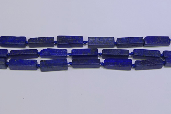 CCU620 15.5 inches 8*20mm - 10*30mm cuboid lapis lazuli beads