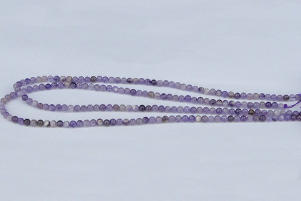 CDA50 15.5 inches 4mm round dogtooth amethyst beads wholesale