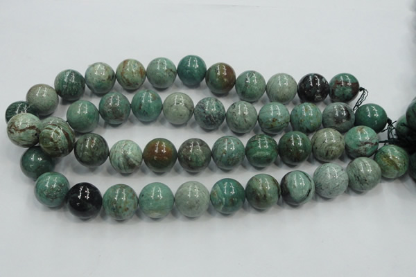 CDB04 15.5 inches 18mm round natural new dragon blood jasper beads