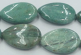 CDB22 22*30mm flat teardrop natural new dragon blood jasper beads