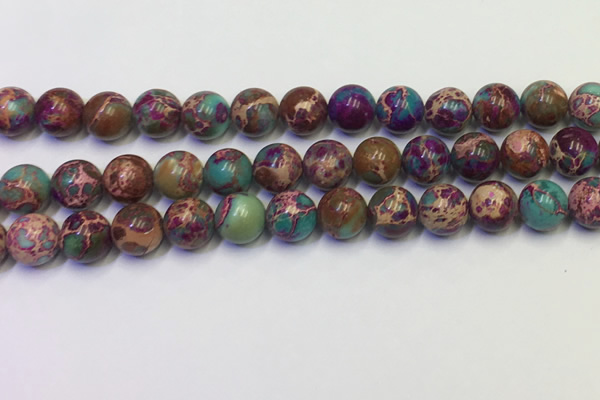 CDE1058 15.5 inches 10mm round sea sediment jasper beads wholesale