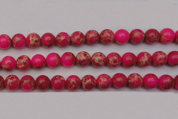 CDE2018 15.5 inches 18mm round dyed sea sediment jasper beads