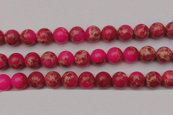 CDE2020 15.5 inches 22mm round dyed sea sediment jasper beads