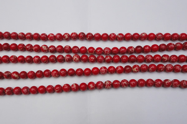 CDE2023 15.5 inches 6mm round dyed sea sediment jasper beads