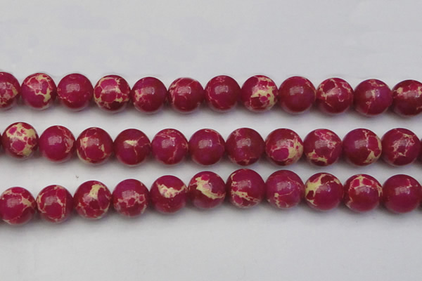 CDE2041 15.5 inches 20mm round dyed sea sediment jasper beads