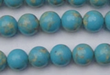 CDE2058 15.5 inches 10mm round dyed sea sediment jasper beads