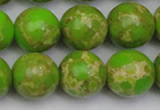 CDE2073 15.5 inches 18mm round dyed sea sediment jasper beads